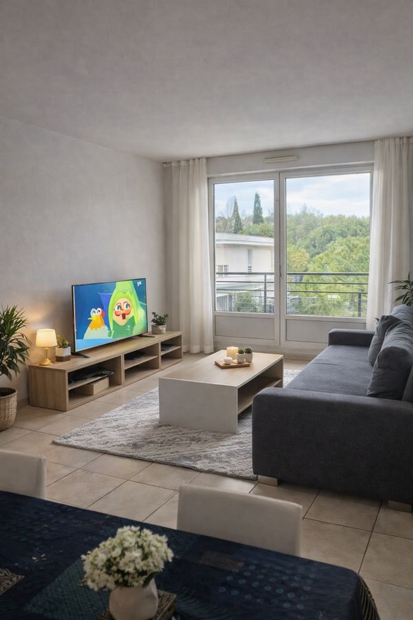 Charmant appartement T2 avec piscine et parking