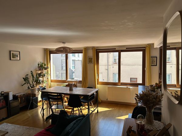 Chez Raphaëlle et Lionel (appartement 87 m2 près de la gare de Lyon-Part-Dieu)