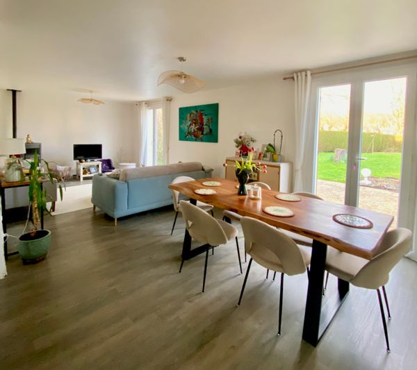 Maison 3 chambres et grand jardin en campagne rennaise