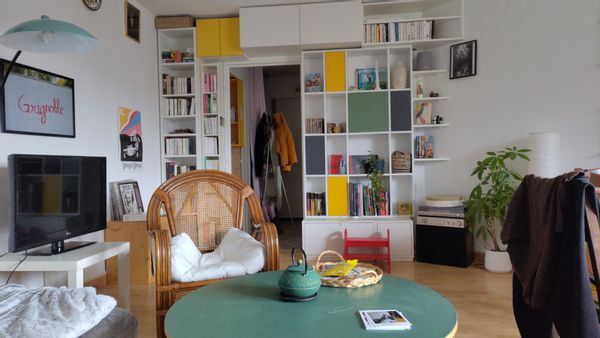 L'appartement de Lucie et Léo.