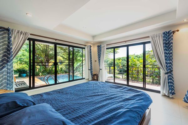 Villa Edena in tropical garden with private pool