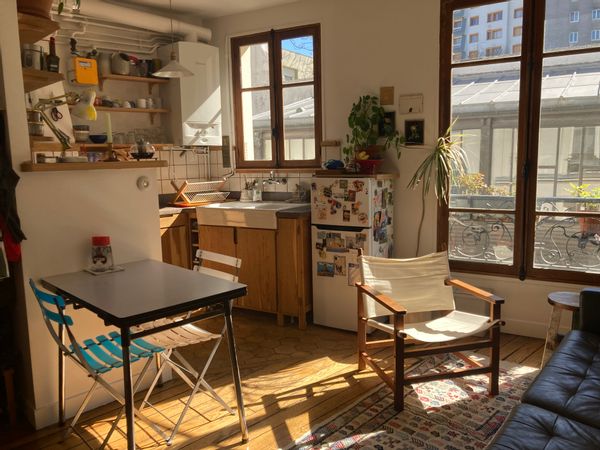 Appartement de Lucie - 1 chambre & 1 bureau - Paris Belleville