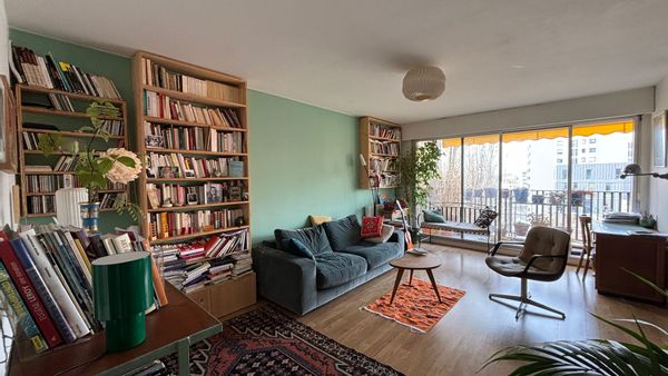 L'appartement de FRÉDÉRIQUE, un village en plein Paris