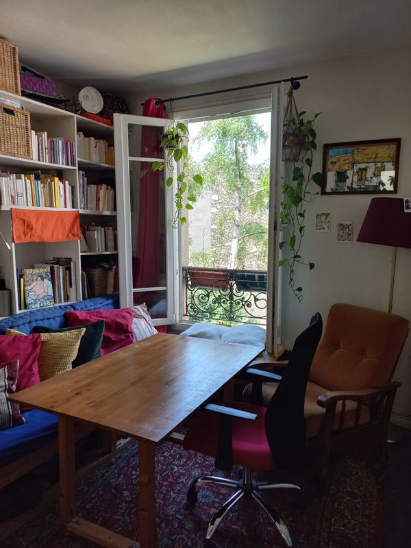 Cocon calme et verdoyant, en plein cœur de Paris 20ème