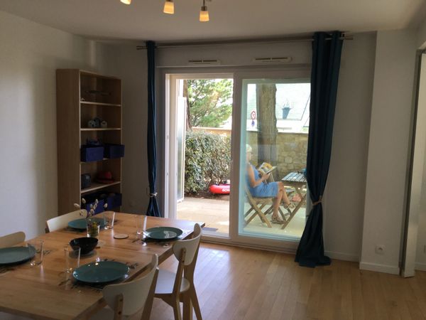 Appartement idéal 4 à 6personnes RDC en bord de mer à  Batz Sur Mer