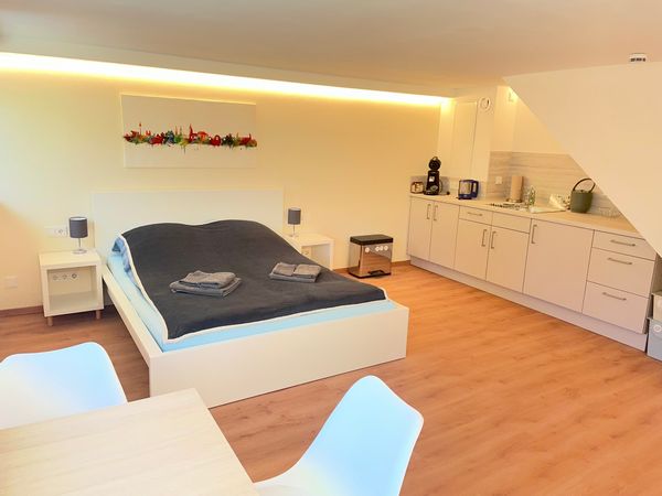 Gemütliches Apartment in der Nähe des Flughafens