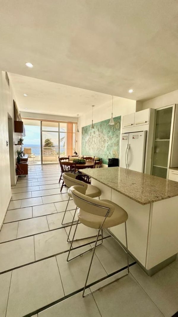 Vista infinita al mar Caribe