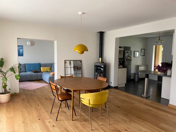 Maison familiale avec jardin