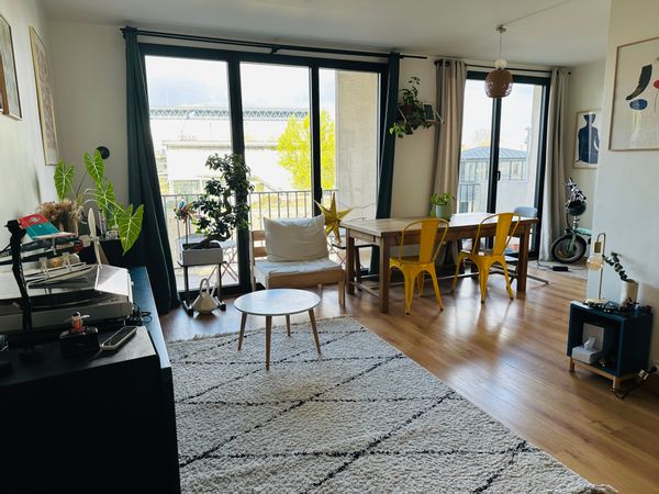 Appartement 2 chambres, au coeur de la Villette