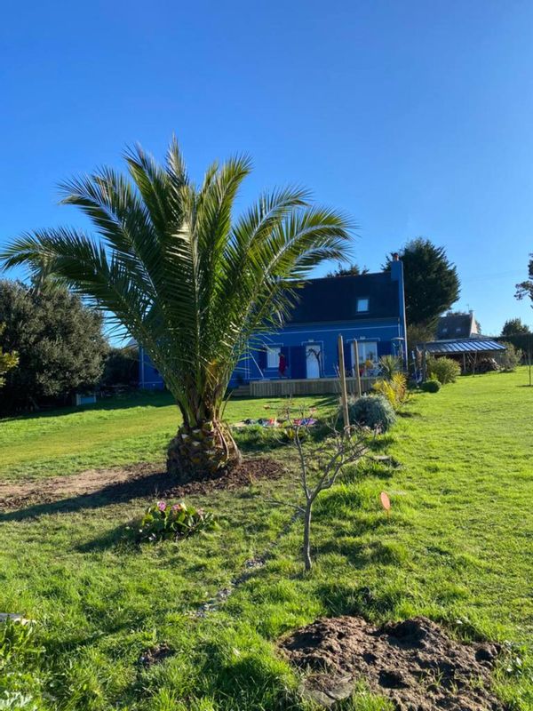 Notre havre de paix à Belle ile en mer , accessible jusqu'en novembre puis à partir de mars