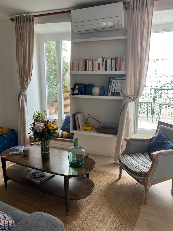 Grande appartement lumineux avec vue