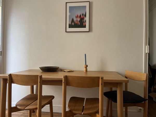 Appartement calme dans le 19e à deux pas des Buttes-Chaumont 