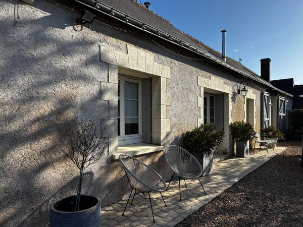 La maison de Nelly et Benoit au cœur des châteaux de la Loire.