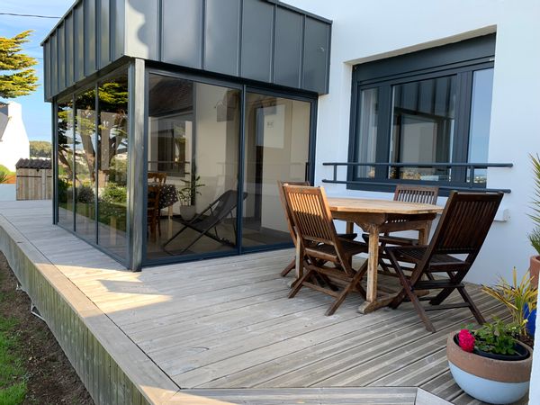 FINISTERE SUD, Baie d’AUDIERNE, Maison bord de mer