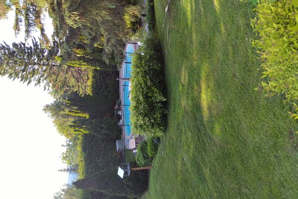 Tony's house is situated on an acre of land and is located on a mountain top with endless views
