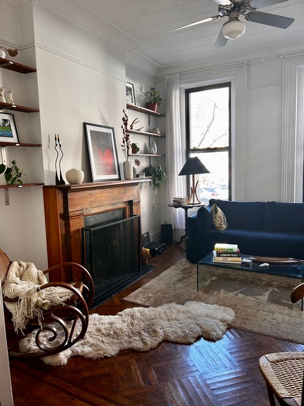 Historic Brooklyn townhouse apartment with private backyard and plentiful train access