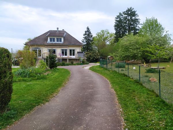 Maison au calme et à la campagne avec grand terrain et ses animaux