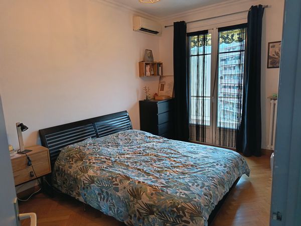 Appartement lumineux de 3 pièces proche du centre de Nice