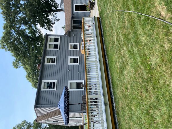 David's house is a New England style Cape Cod home. Large yard very clean, near many attractions.
