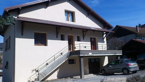 Ma maison avec vue sur le Mont Blanc