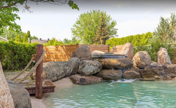 Maison avec piscine Lagon proche du fleuve et de Montréal