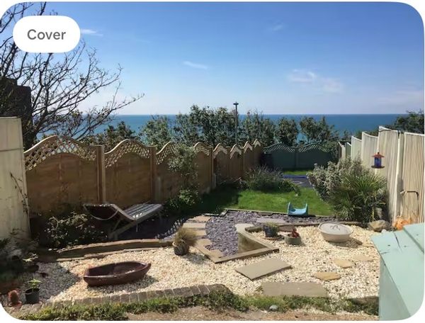 Family Sea View house with a garden