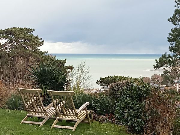 Splendide Vue Mer, Chaumière de charme ,Normandie secteur Etretat. TRAVAUX EN COURS 2025 indisponibl