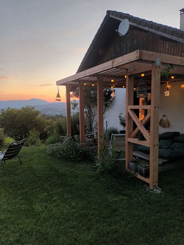 Un coin de nature entre lacs et montagnes