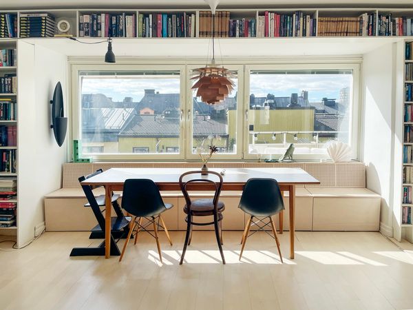 Ljus lägenhet med högt läge i hjärtat av Stockholm