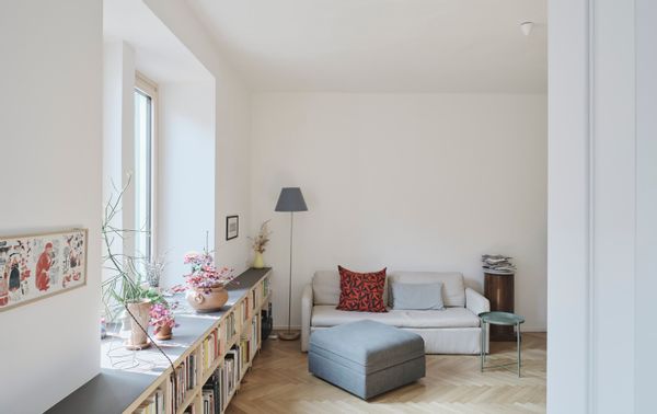 A three-bedroom apartment for families just a stone's throw from downtown Bolzano.