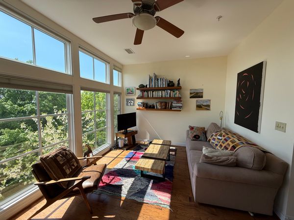 Stunning, well lit, large 2 bedroom condo with balcony in the heart of Washington DC.