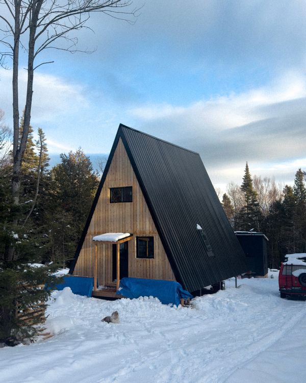 A-Frame entre fleuve et montagnes
