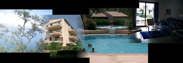 2 bedroom flat for 6 people in les Hauts De Vaugrenier at the Côte d'Azur near Antibes and Nice