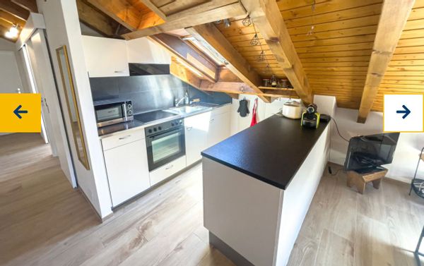 Charmant appartement sous les toits à quelques pas des remontées mécaniques