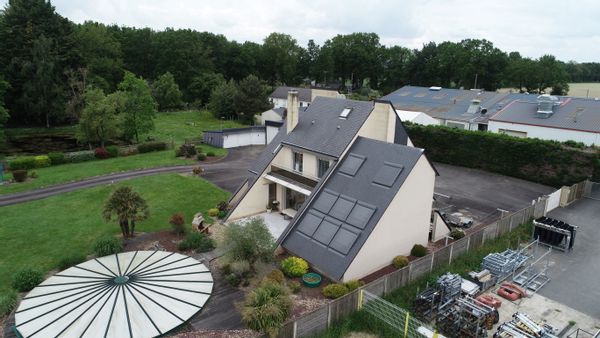 La maison de Jean et Marlène à la campagne au sud de Rennes