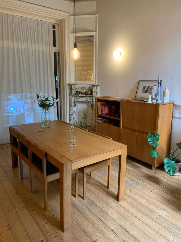 Ground-floor city apartment with small garden in Antwerp