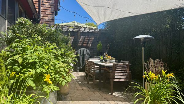 Modern three-bedroom townhome in Berkeley, easy walking distance to shops, restaurants, and transit.