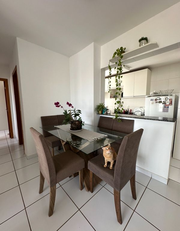Apartamento completo, vista incrível, com dois quartos na melhor região de Cuiabá.
