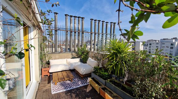 Stunning rooftop in the heart of Paris