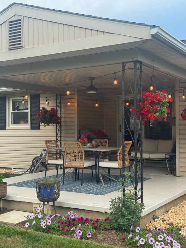 Ruth's suburban home