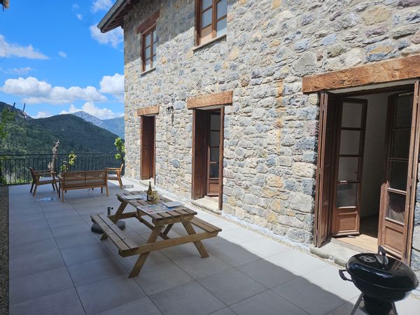 Maison de village avec terrasse à Valdeblore