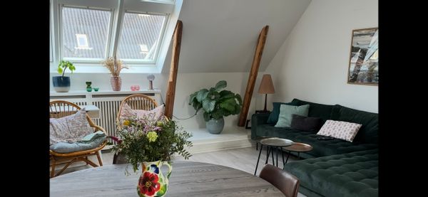 Charming top floor flat