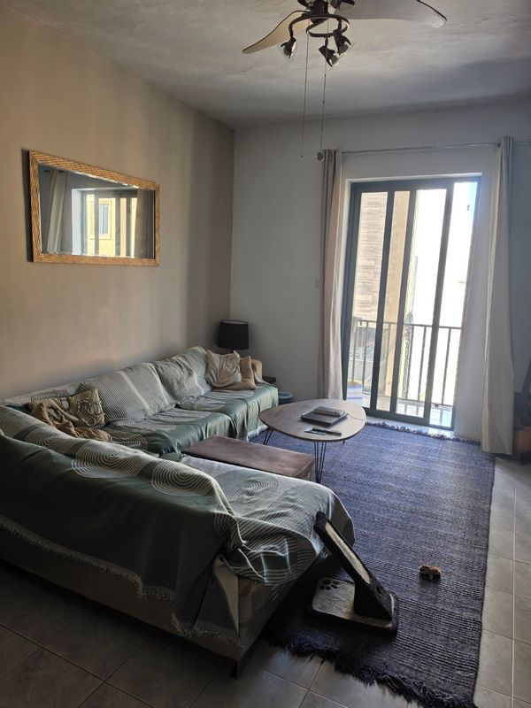 Marjorie's private room ( If I’m not traveling during your stay, I can offer you my living room )