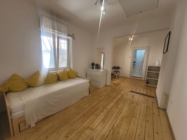 Minimalist flat in historical Bucharest