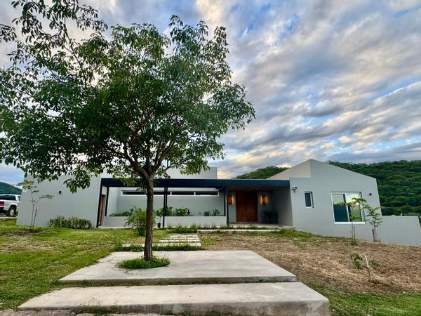 Newly built, with breathtaking mountain views, sunrises, and sunsets; integrated into the landscape.