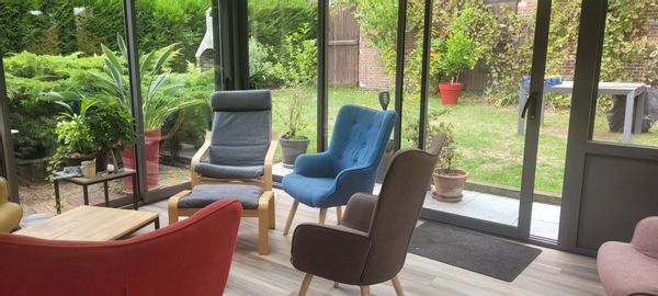 Les chambres privées de Christina et François.