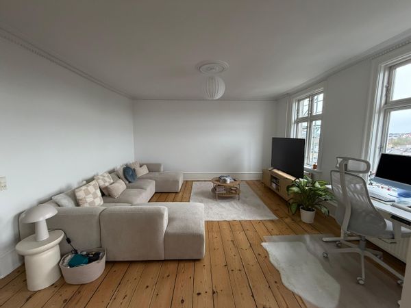 Charming apartment in the heart of Copenhagen next to the Kartoffelrækkerne district and the lakes.