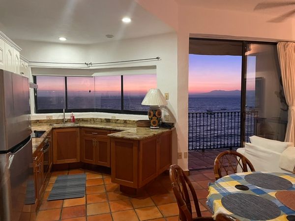 Beach condo located directly on Playa De Los Muertos in the Zona Romantic area of Puerto Vallarta.