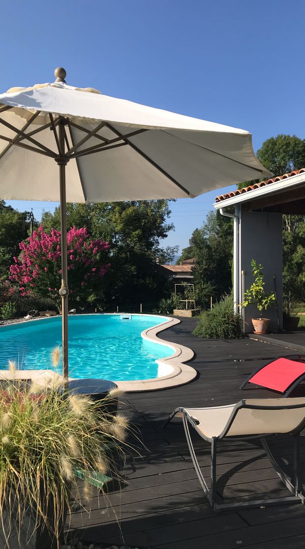 Pas d’échange été 2023.Dans les Pyrénées, région Occitanie ,La maison de Emmanuelle/Christophe