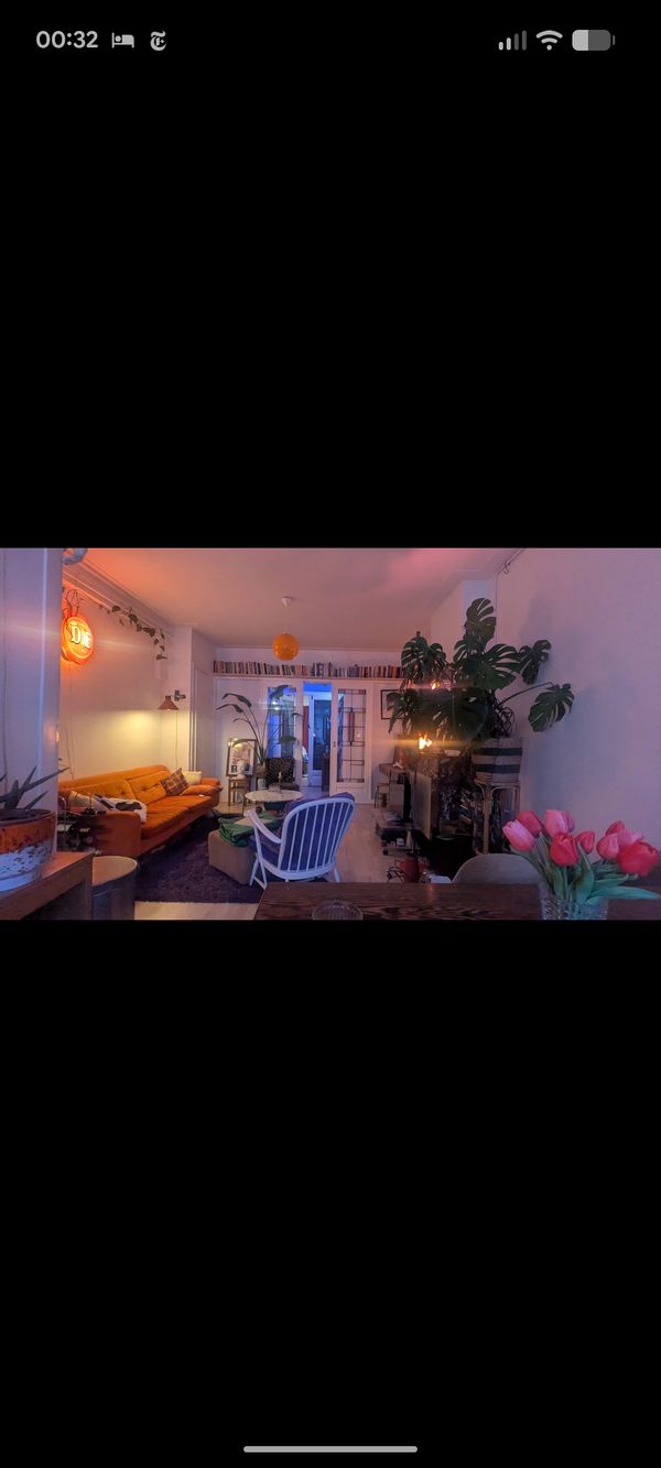 Charming apartment + cozy garden on 15-mins walk from Rotterdam Central Station in authentic area